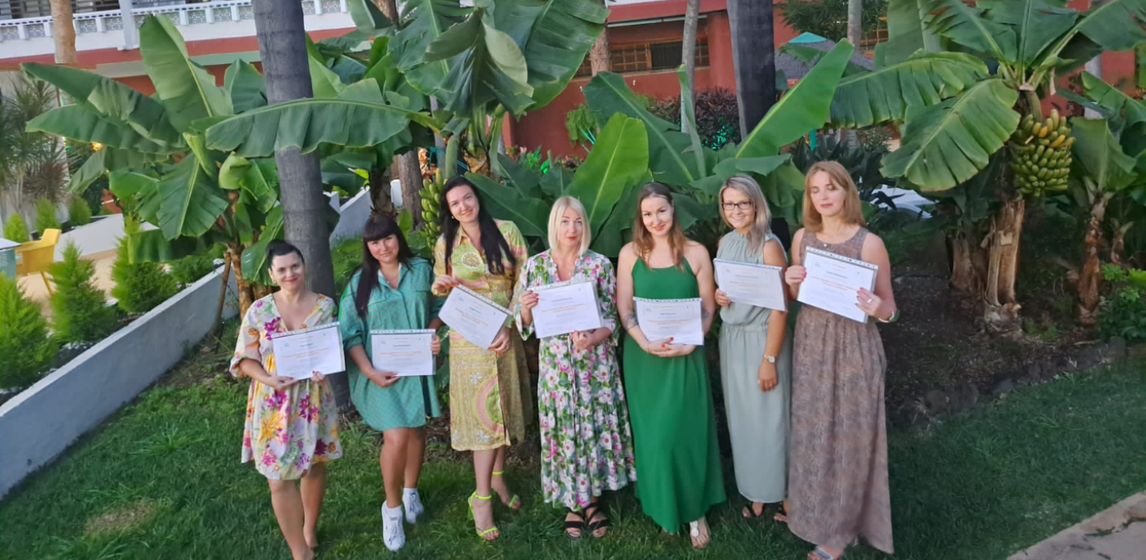 Pirmsskolas izglītības skolotājas Erasmus+ projektā ar iegūties sertifikātiem
