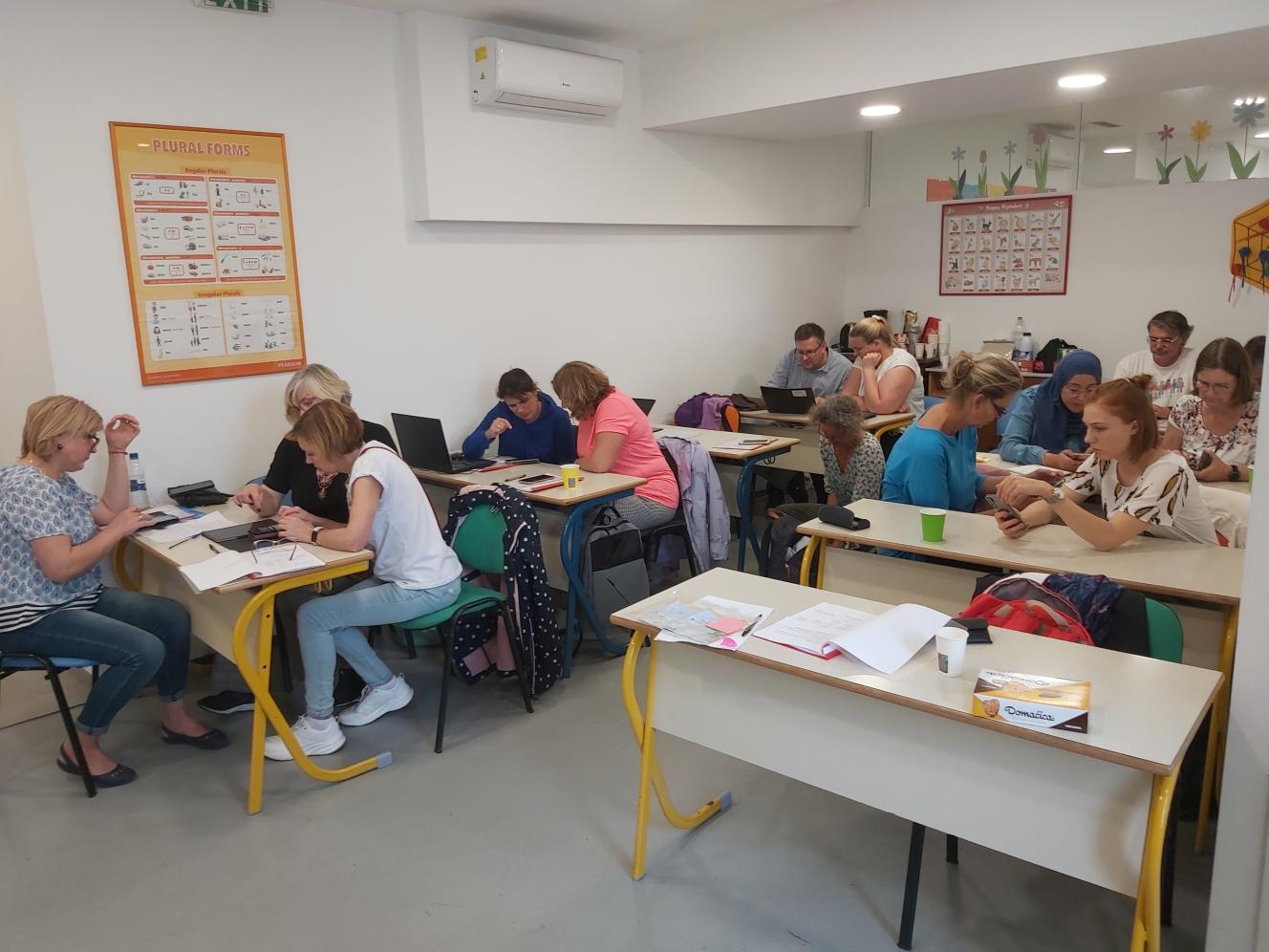 Krāslavas ģimnāzijas skolotāji Erasmus+ projektā