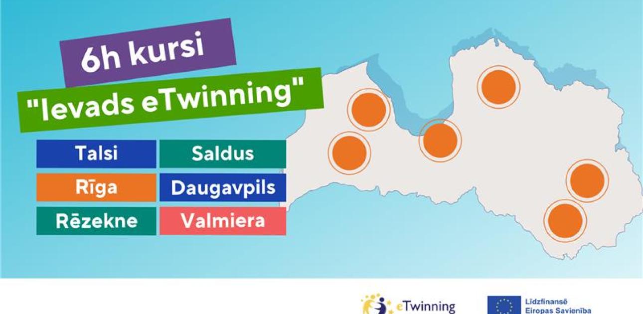 6h kurss “Ievads eTwinning” Rēzeknē