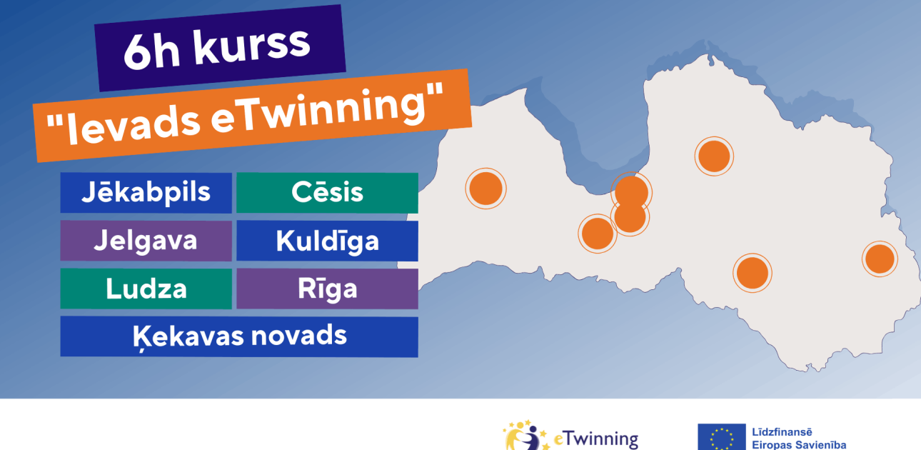 6h klātienes kurss “Ievads eTwinning” | Jēkabpils