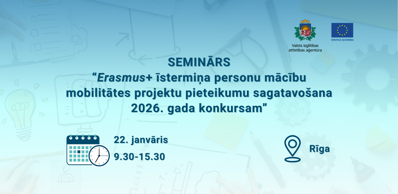 zils fons, dažādas ar projektu rakstīšanu saistītas ikonas