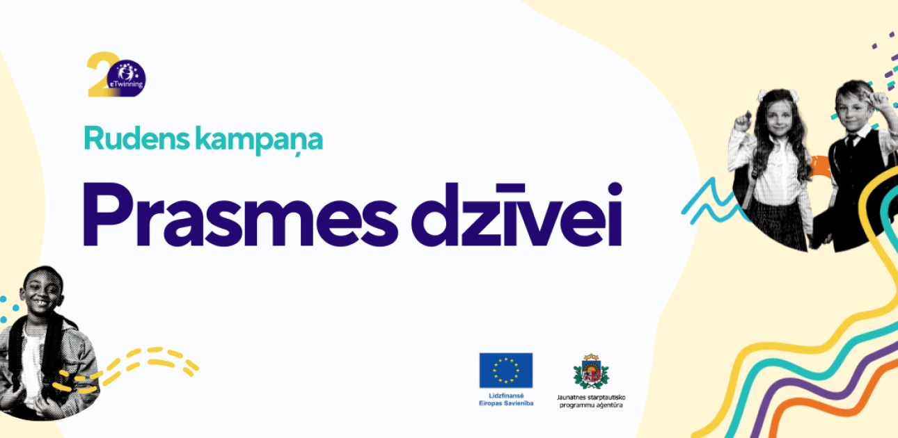 Sākusies eTwinning rudens kampaņa “Prasmes dzīvei” 
