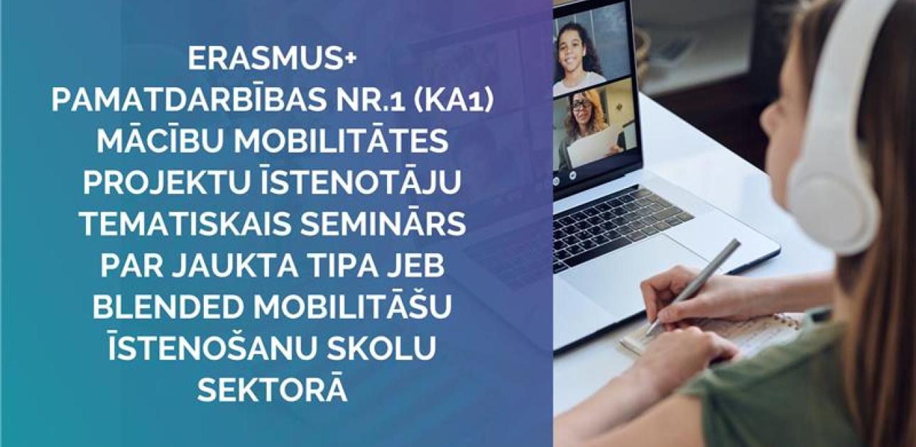 Vebinārā diskutēja par jaukta tipa mobilitāšu īstenošanu un eTwinning iespējām 