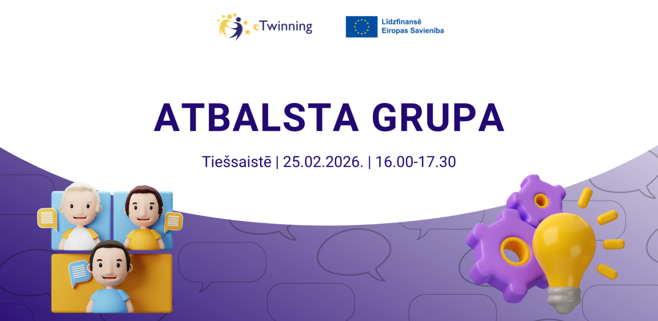 Aicina pieteikties dalībai eTwinning atbalsta grupā 
