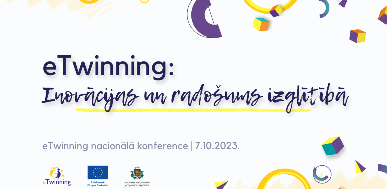 Ilusratīvs attēls eTwinning nacionālajai konferencei