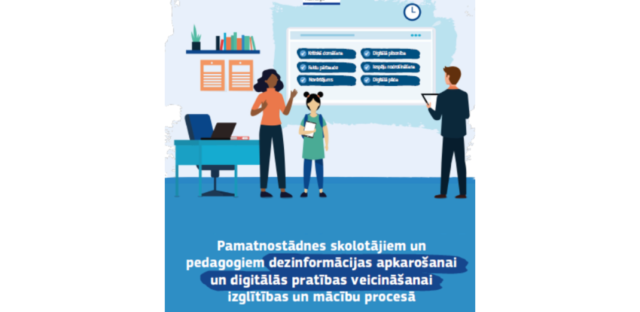 Pamatnostādnes skolotājiem un pedagofiem dezinformācijas apkarošanai