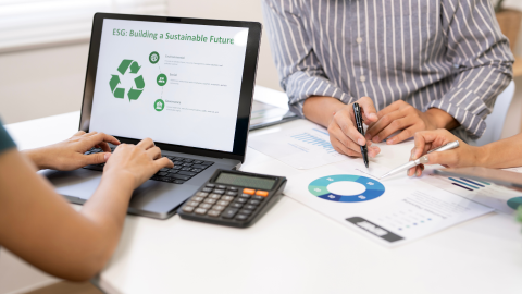 projektu vadība, ilgtspēja, portatīvais dators