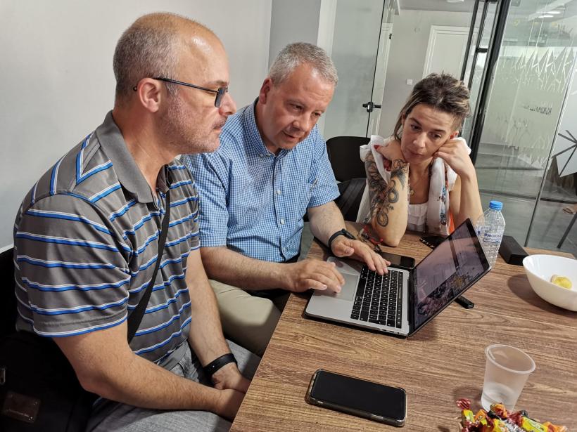 Erasmus+ projekta “Inovatīvas digitālās pieejas mācību vidē Eiropas skolās" (Innovative digital approaches in learning environment in European schools (InDIG) norise