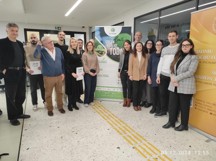 Foto no projekta tikšanās  “WE – Real-World Education to foster environmental awareness”
