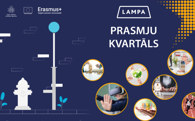 Prasmju kvartāla vizuālis sarunu festivālā LAMPA